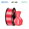 SUNLU 3D Printer Filament Silk PLA+ Smooth Glossy Finish Neat Winding